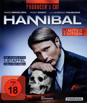 Hannibal - Die komplette 1. Staffel - Limited Edition - Producer's Cut - Blu-ray - Neu & OVP